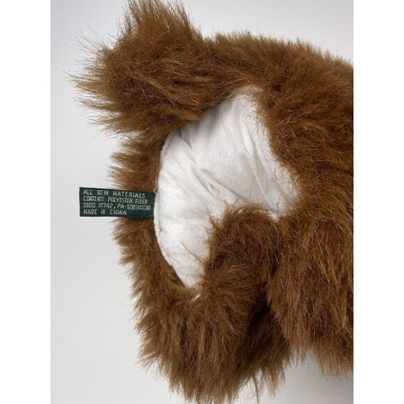 VTG FANCY ZOO 13" Fuzzy Plush Stuffed Brown Grizzly Bear HAND PUPPET 2202 EUC - Picture 7 of 7
